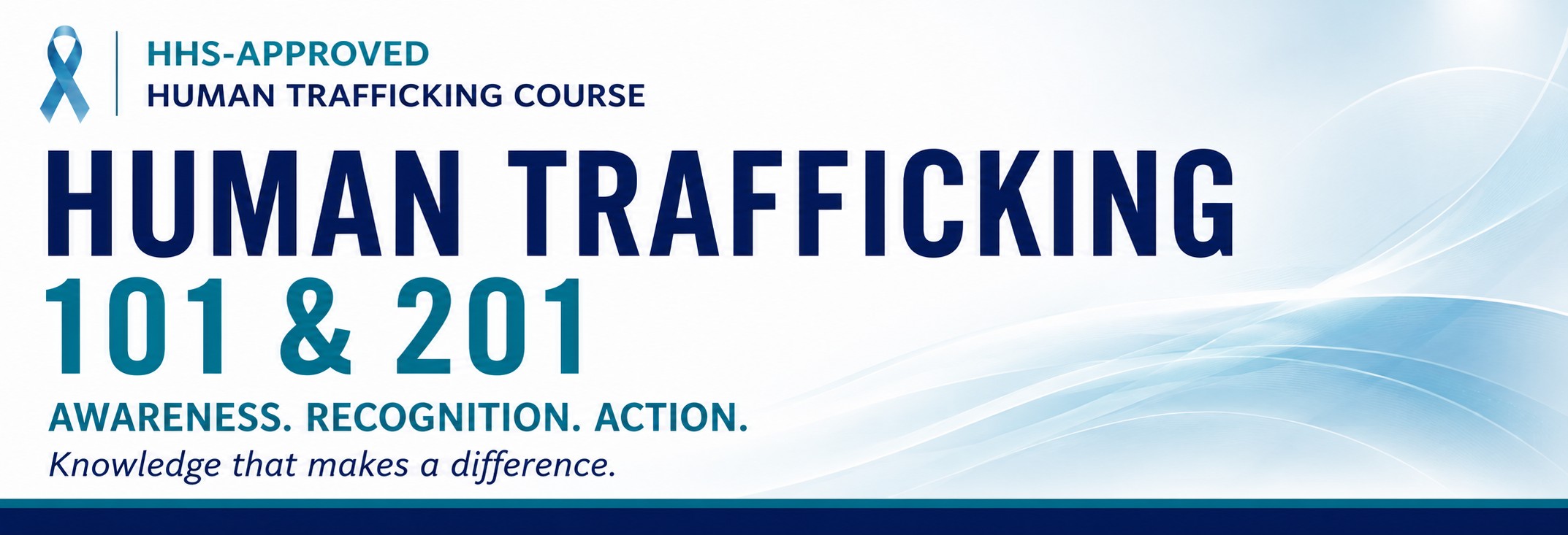Human Trafficking 101 and 201 - Permian Basin Banner